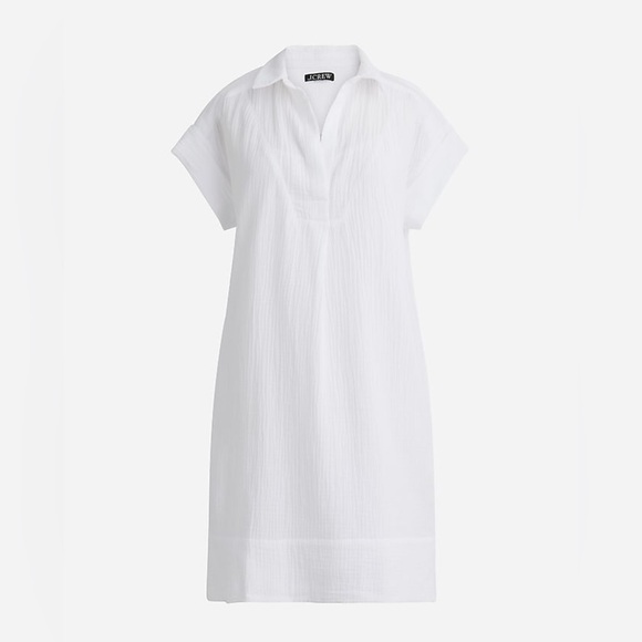 J Crew V-neck shirtdress in soft gauze
Item BP864 - Picture 4 of 5